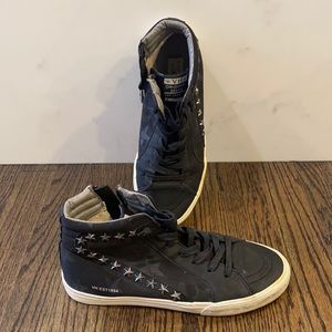 Vintage Havana high top sneakers